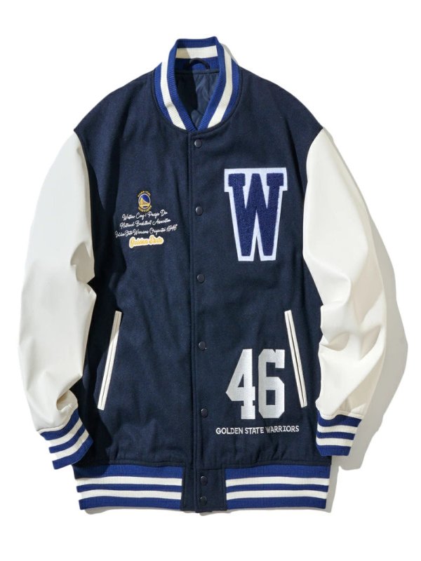 NBA TEAM Studium Jacket warriors