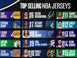 NBAジャージの売り上げランキング