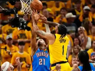 NBAファイナル第6戦サンダー対ペイサーズ